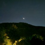 Noche estrellada en el Cajón del Maipo